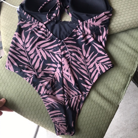 Z Supply The Kya Palm wmns onepiece swimsuit small - Picture 5 of 7